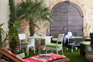 Zahrada ubytování Hôtel L'Herbier d'Orange