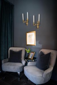 Posezení v ubytování Hotell Aqva Restaurang & Bar Ett Biosfärhotell med fokus på hållbarhet