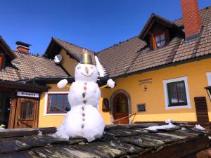 Appartements Futtertrögl during the winter