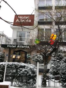 Hotel Atlanta Knokke зимой