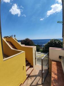 A balcony or terrace at Yellowhouse