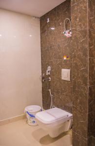 Koupelna v ubytování Hotel Pawan Plaza Near BLK-Max Hospital