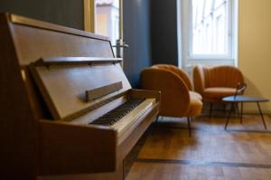 Istumisnurk majutusasutuses Le Baldinger Boutique Hotel