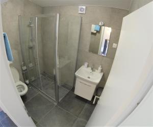 Kúpeľňa v ubytovaní Villa Zaric Malinska