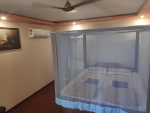Letto o letti in una camera di Sea Front Beach Huts