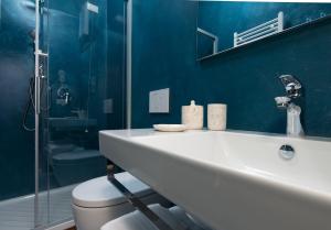 Kúpeľňa v ubytovaní B&B Cà del Poeta + 36 fotografií