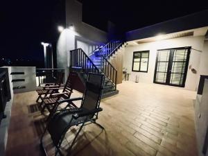 Svalir eða verönd á Chao Zhou 86 B&B