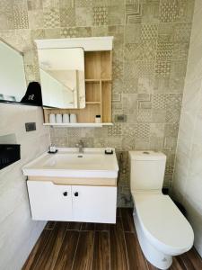 Baðherbergi á Chao Zhou 86 B&B