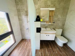 Baðherbergi á Chao Zhou 86 B&B