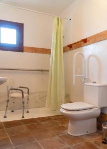 A bathroom at Hotel Almejí