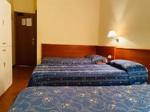 Postel nebo postele na pokoji v ubytování Hotel Ferrari