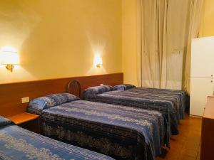 Postel nebo postele na pokoji v ubytování Hotel Ferrari