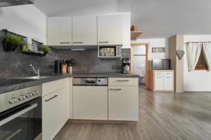 Dapur atau dapur kecil di Appartement Natalie