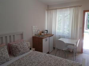 Postel nebo postele na pokoji v ubytování Dom Gościnny u Doroty