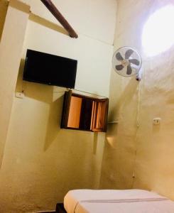 TV a/nebo společenská místnost v ubytování Hotel Casa Solárium Posada