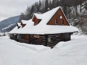Chalupa U Kurišky during the winter
