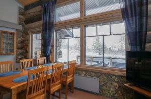 Fotografie z fotogalerie ubytování Sielikkö Aurora Log Apartments v destinaci Saariselka