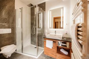 Koupelna v ubytování Hotel Weinberg GmbH