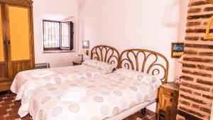 Cama o camas de una habitación en Lagar de Viña Vieja