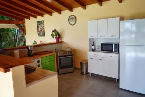 Η κουζίνα ή μικρή κουζίνα στο Les Gites Orchidees Bel'o