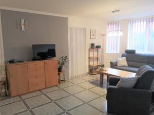 TV a/nebo společenská místnost v ubytování Apartma Marcella Liberec