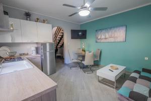 Postel nebo postele na pokoji v ubytování Apartmani Villa Mila