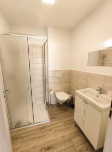 Kúpeľňa v ubytovaní Apartmány PRO LIPNO