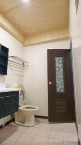 Koupelna v ubytování Duo Yuan Hua B&B