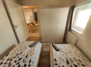Posteľ alebo postele v izbe v ubytovaní Apartmány PRO LIPNO
