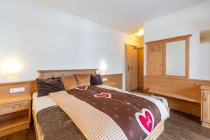 Voodi või voodid majutusasutuse Hotel Lindnerhof toas
