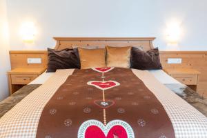 Voodi või voodid majutusasutuse Hotel Lindnerhof toas