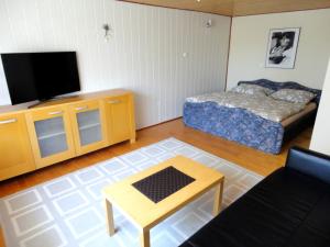 Postel nebo postele na pokoji v ubytování Villa- Caba