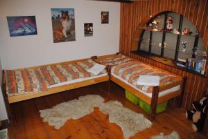 Posteľ alebo postele v izbe v ubytovaní Chalet Lucie