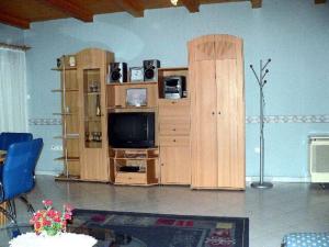 Televízia a/alebo spoločenská miestnosť v ubytovaní Pine Wood Apartment 7