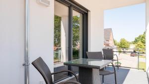 Balkón nebo terasa v ubytování Apartmenthaus Wittsande Wittsande 10