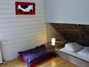 Katil atau katil-katil dalam bilik di Holiday Home in Jupille near Forest Trails