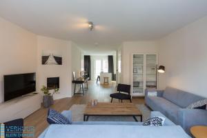 TV a/nebo společenská místnost v ubytování Appartement - Kaapduinseweg 13 Dishoek 13E Luxe 6 personen