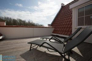 Balkón nebo terasa v ubytování Appartement - Kaapduinseweg 13 Dishoek 13F Luxe 6 personen