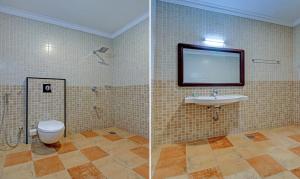 Treebo Premium Travancore Palace Cherthala的一间浴室