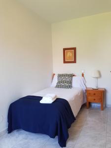 Postel nebo postele na pokoji v ubytování Apartamentos Salceda
