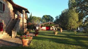 Vonkajšia záhrada v ubytovaní Podere La Vecchia Fornace