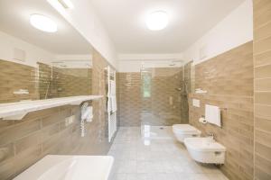 Kúpeľňa v ubytovaní Hotel Tre Cime Sesto - Sexten