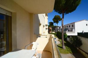 Ein Balkon oder eine Terrasse in der Unterkunft San Enrique B 2-2