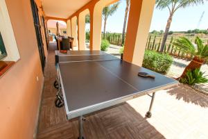 Stolní tenis v ubytování TESS Rancho Las Palmeras nebo okolí