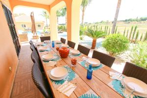 Restaurace v ubytování TESS Rancho Las Palmeras