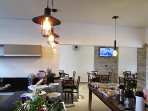 Restavracija oz. druge možnosti za prehrano v nastanitvi Hotel Pousada Paraiso Avaré