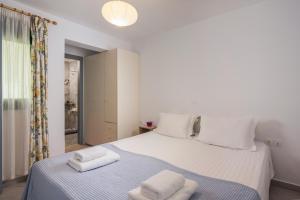 Cama o camas de una habitación en Peraspitaki