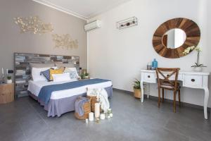 Postel nebo postele na pokoji v ubytování B&B La Corte della Nonna