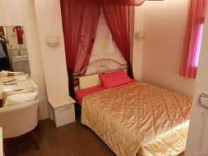 Postelja oz. postelje v sobi nastanitve Chu Han C&C B&B Homestay