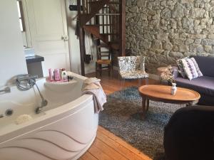 Posezení v ubytování Villa Tourelle